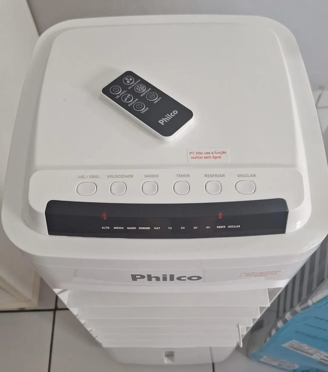 Climatizador de Ar Philco com Controle Remoto