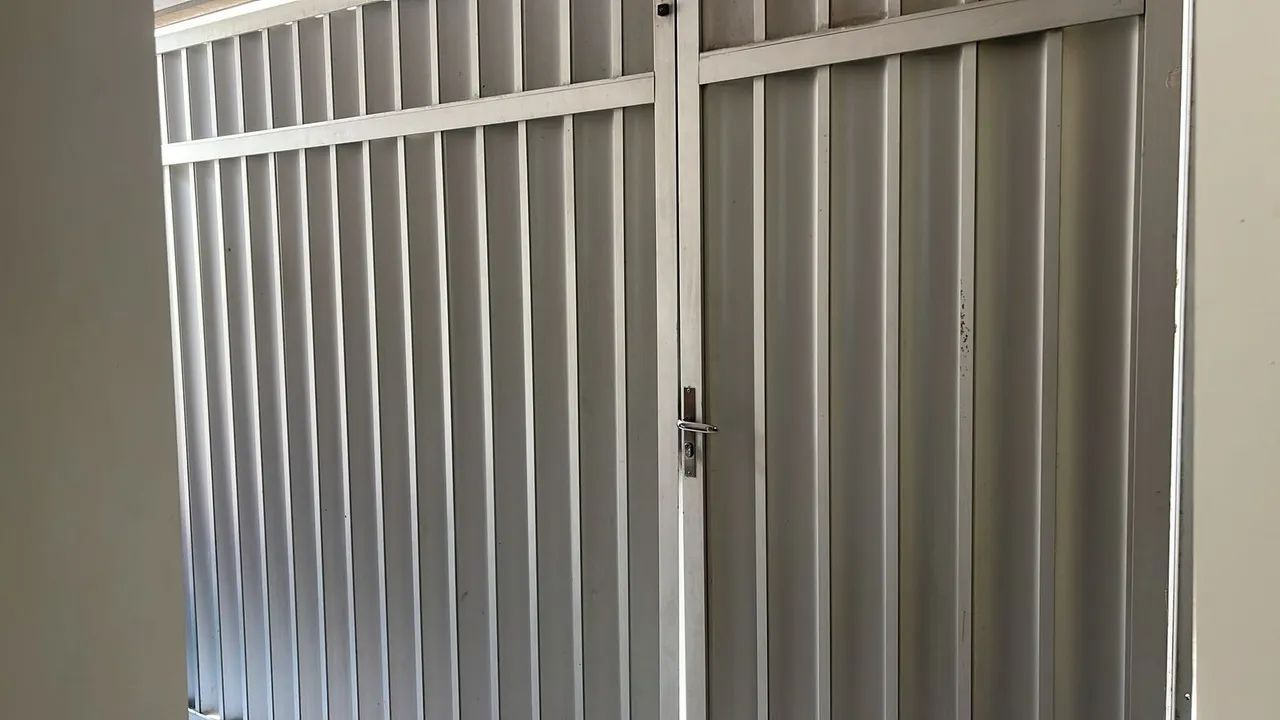 Portão de alumínio 