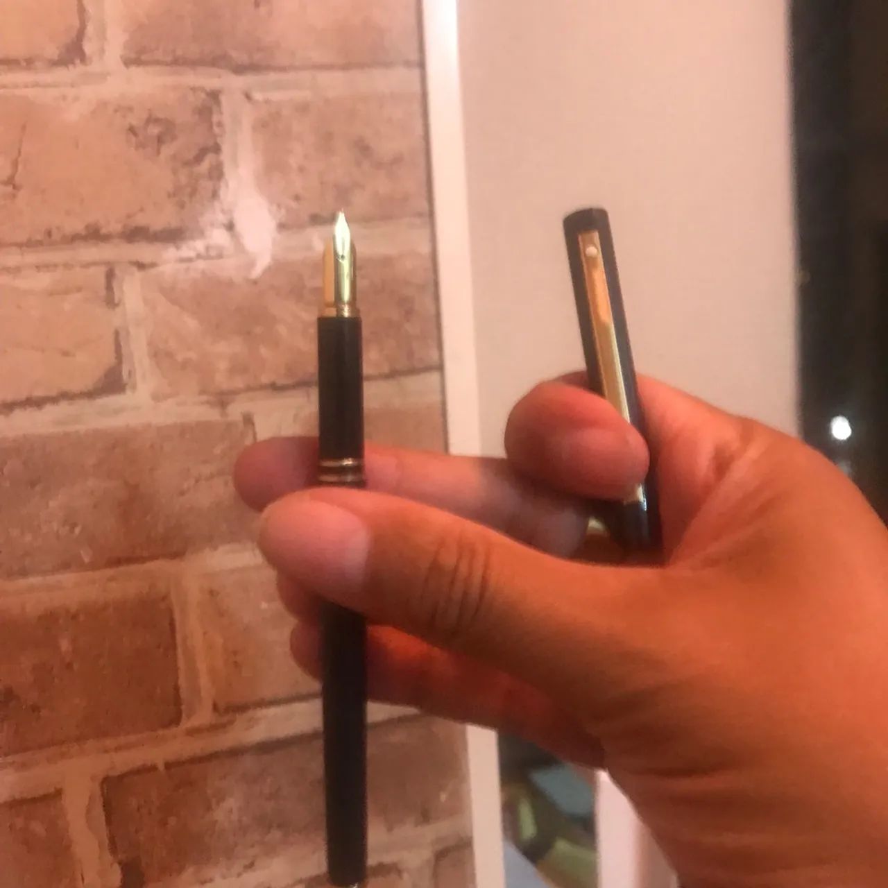 Caneta sheaffer azul tinteiro  - Foto 2