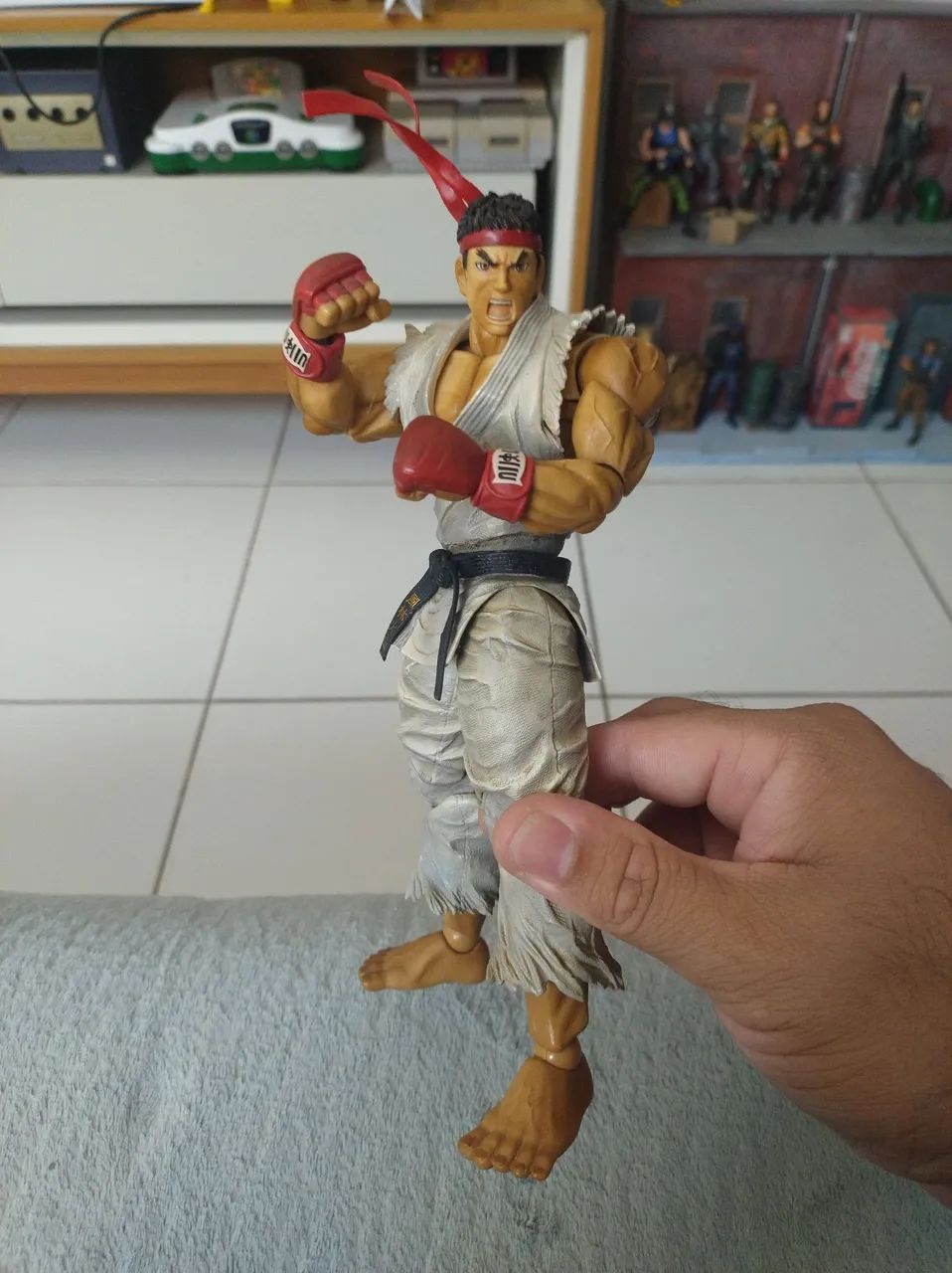 Ryu play arts kai (com detalhe) - Foto 3