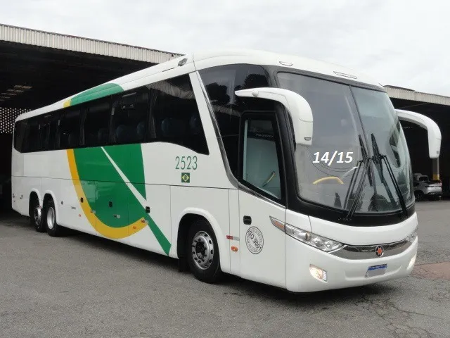 Ônibus Rodoviario/Executivo M. Benz O500 RSD Ano 14/15 46 Lugares Completo.