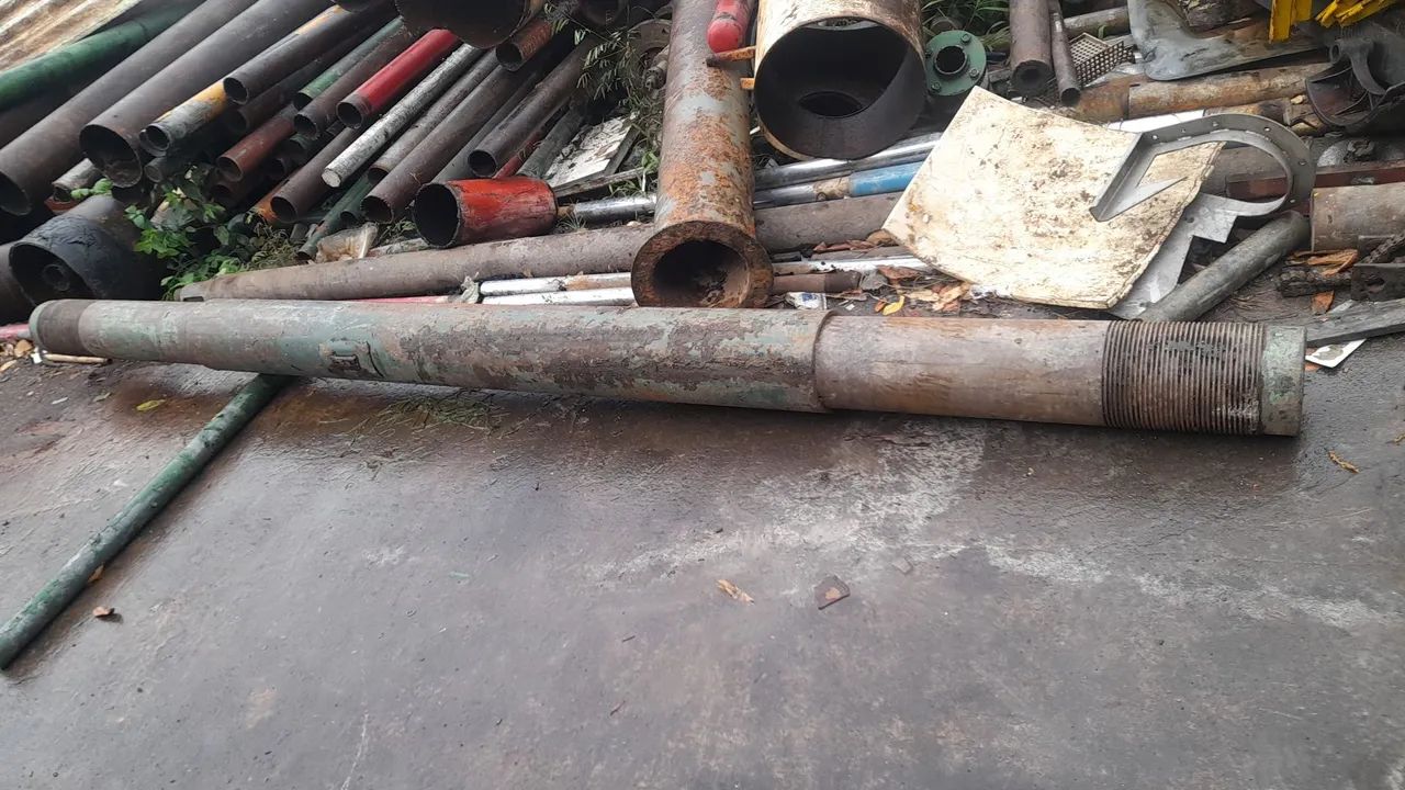 Eixo de ferro 7" 
