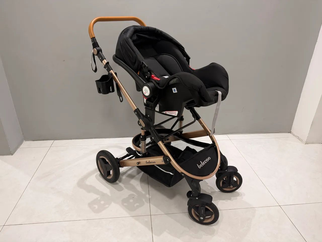 Carrinho Belecoo Confort 3 em 1 - Semi-novo, impecável! - Foto 2