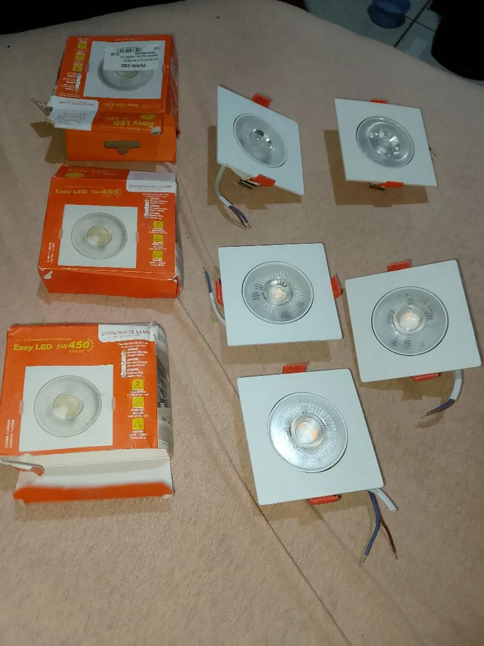 Iluminação LED para Teto - 5 Peças Por 60R$