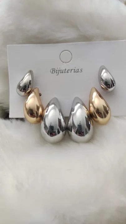 Brinco. Trio bijuterias. - Foto 3