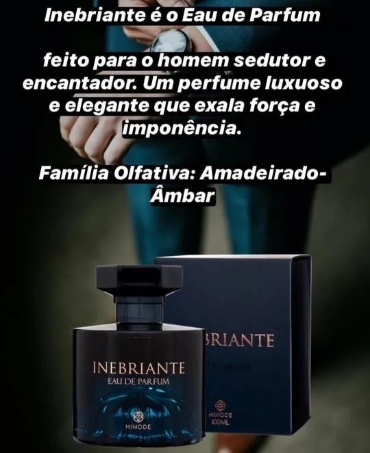 Perfume Inebriante 100ml Lacrado! (Eau de Parfum) - Foto 5