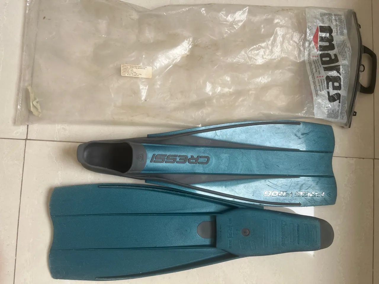 Pé pato nadadeira 37-38 Mares