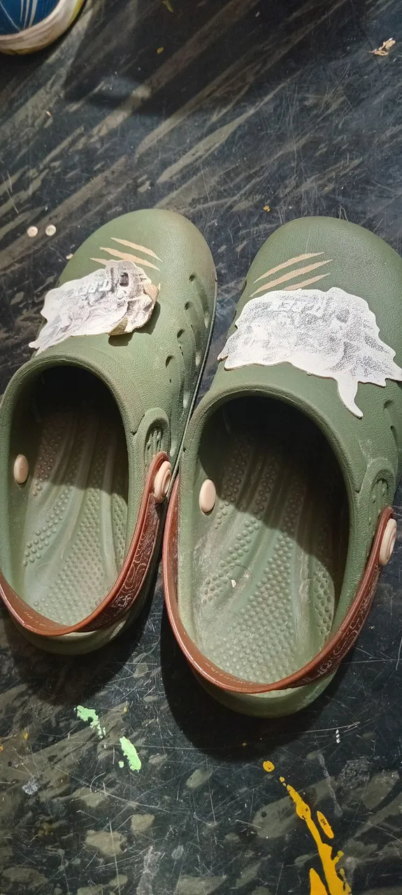 Crocs Verde com Detalhes