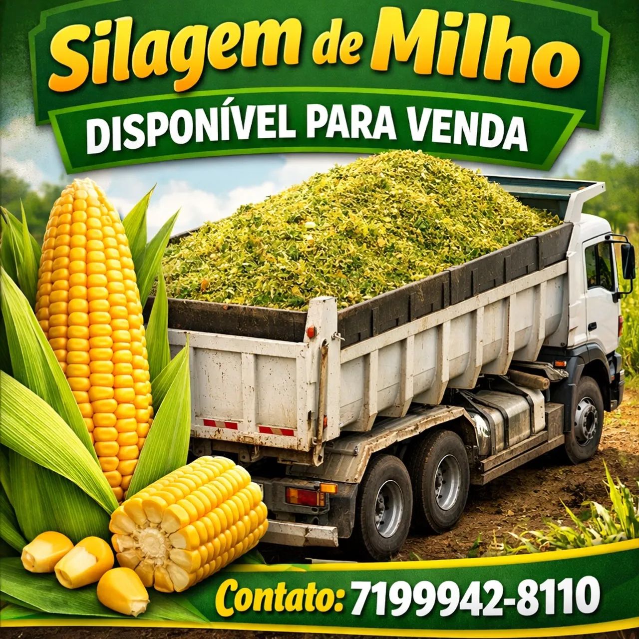 Silo | silagem de milho 