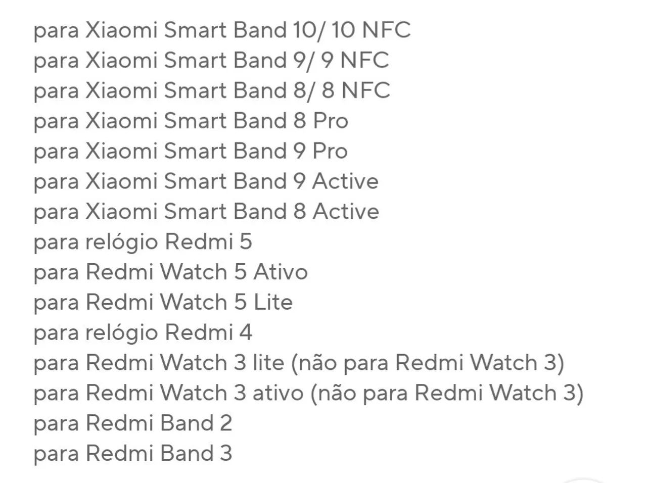 Cabo para Mi band  ,band active,  redimi a - Foto 3