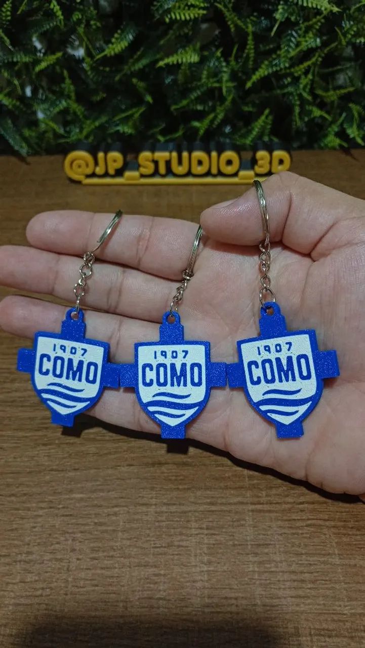 Kit 3 Chaveiros do Como 1907