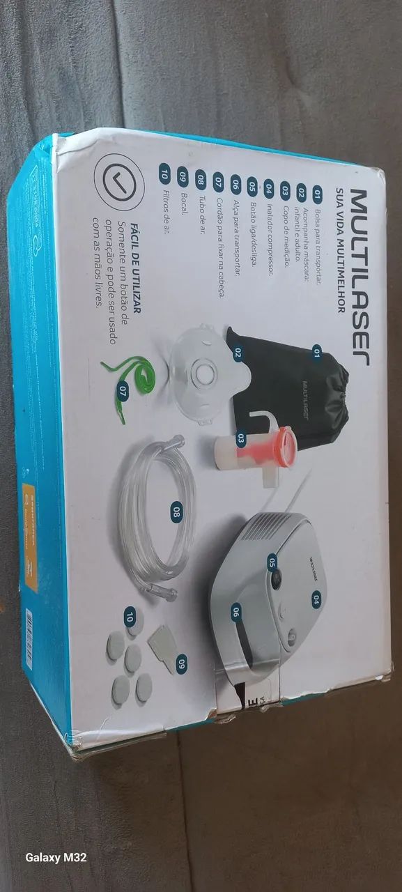 Vendo inalador compressor. - Foto 4