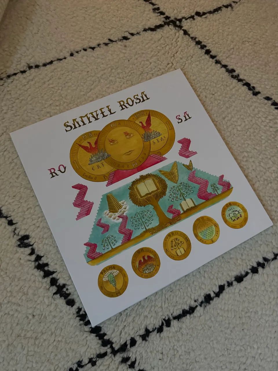 Lp Samuel Rosa - Rosa (novo)