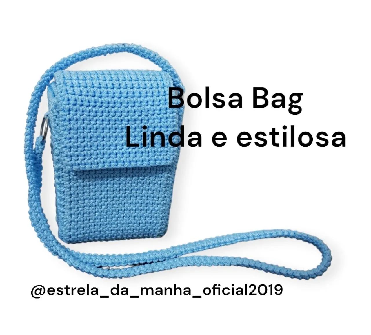 Bolsa bag em croche - Foto 2