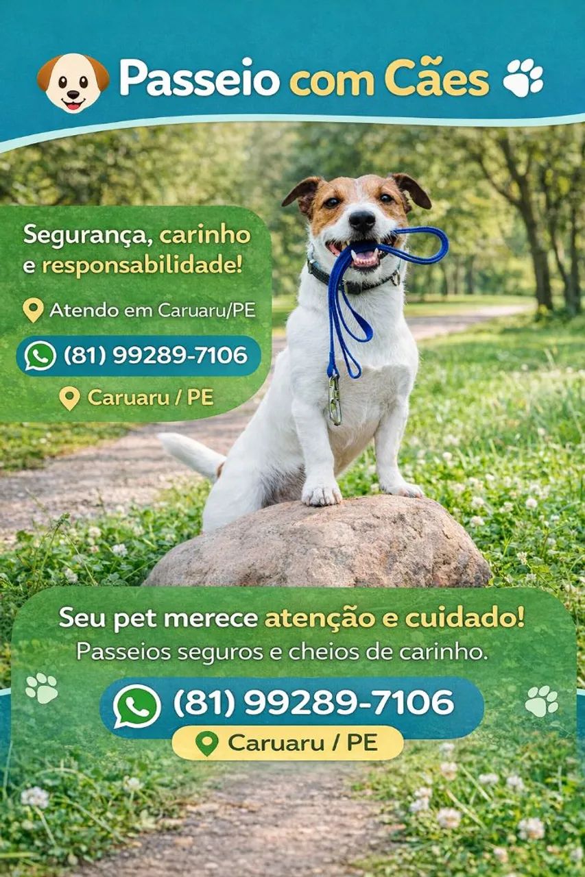 Passeios com cães 