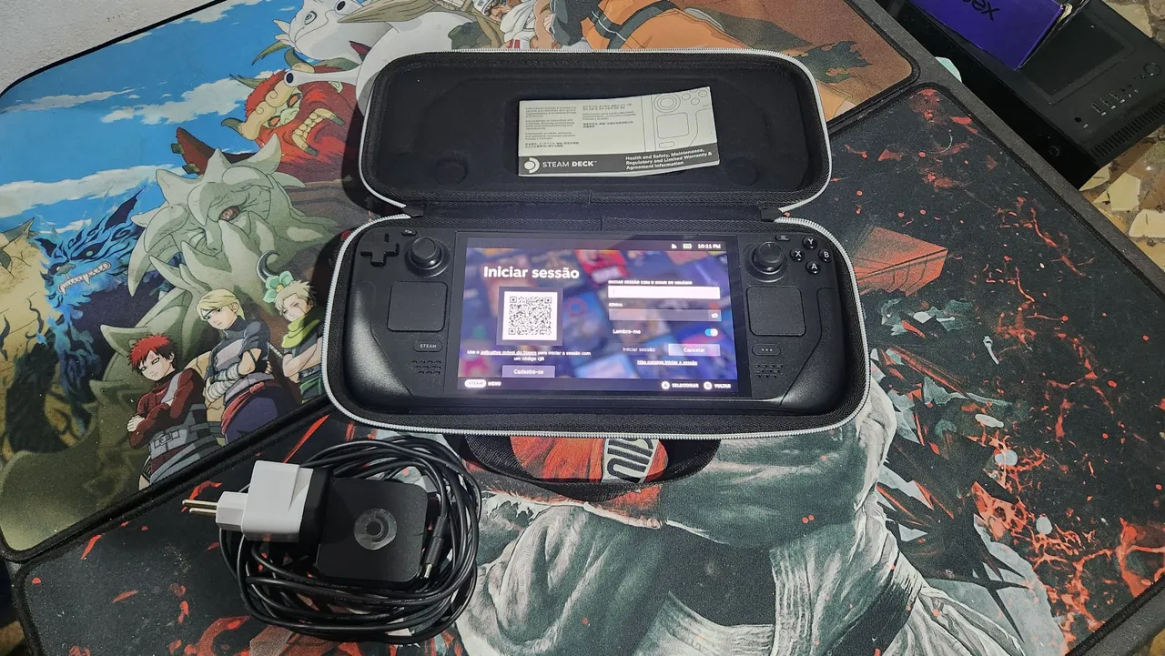Steam Deck OLED 512gb (muito novo) - Consoles de Vídeo Game