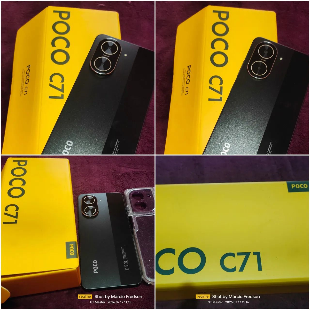 XIAOMI POCO C71 64GB ACEITO CARTÃO 
