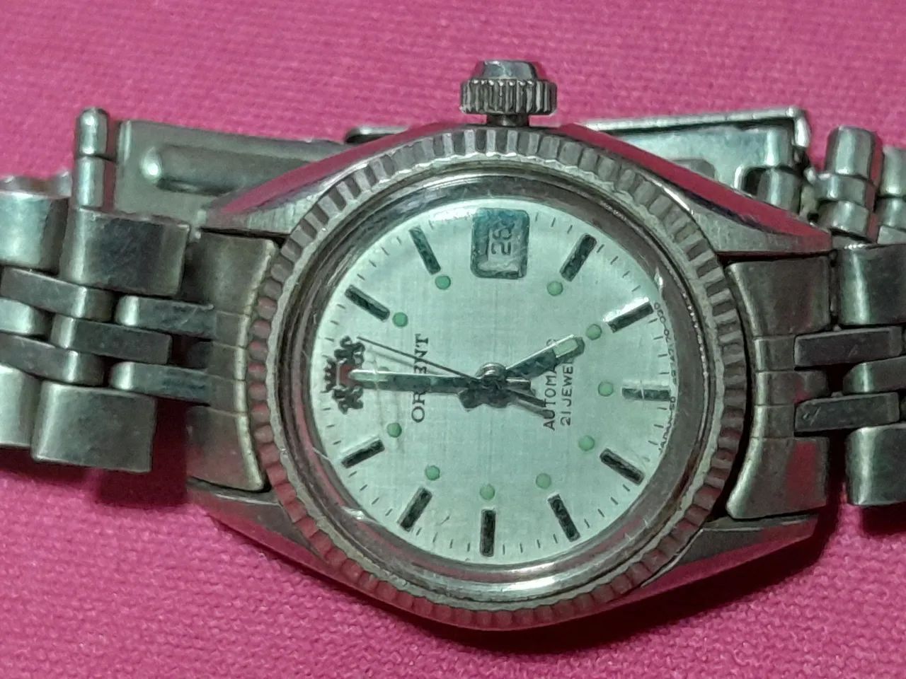 Relógio Orient Automático vintage feminino 
