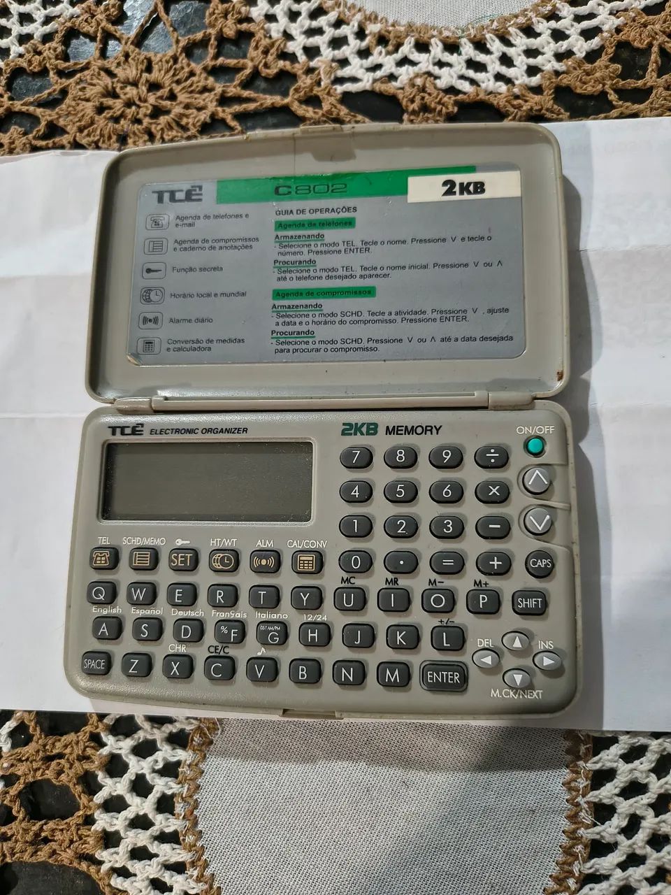 agenda eletronica tce C802  - Foto 3