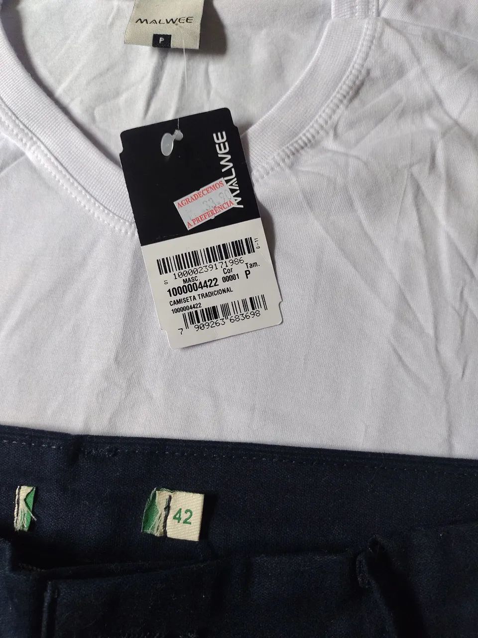 Calça CHINO Mais Blusinha | Com Etiquetas  - Foto 4