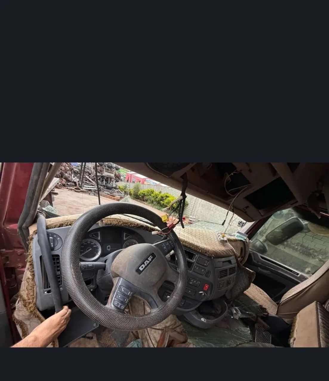 Daf ZF 530 Caminhão somente  para retira de peças - Foto 7