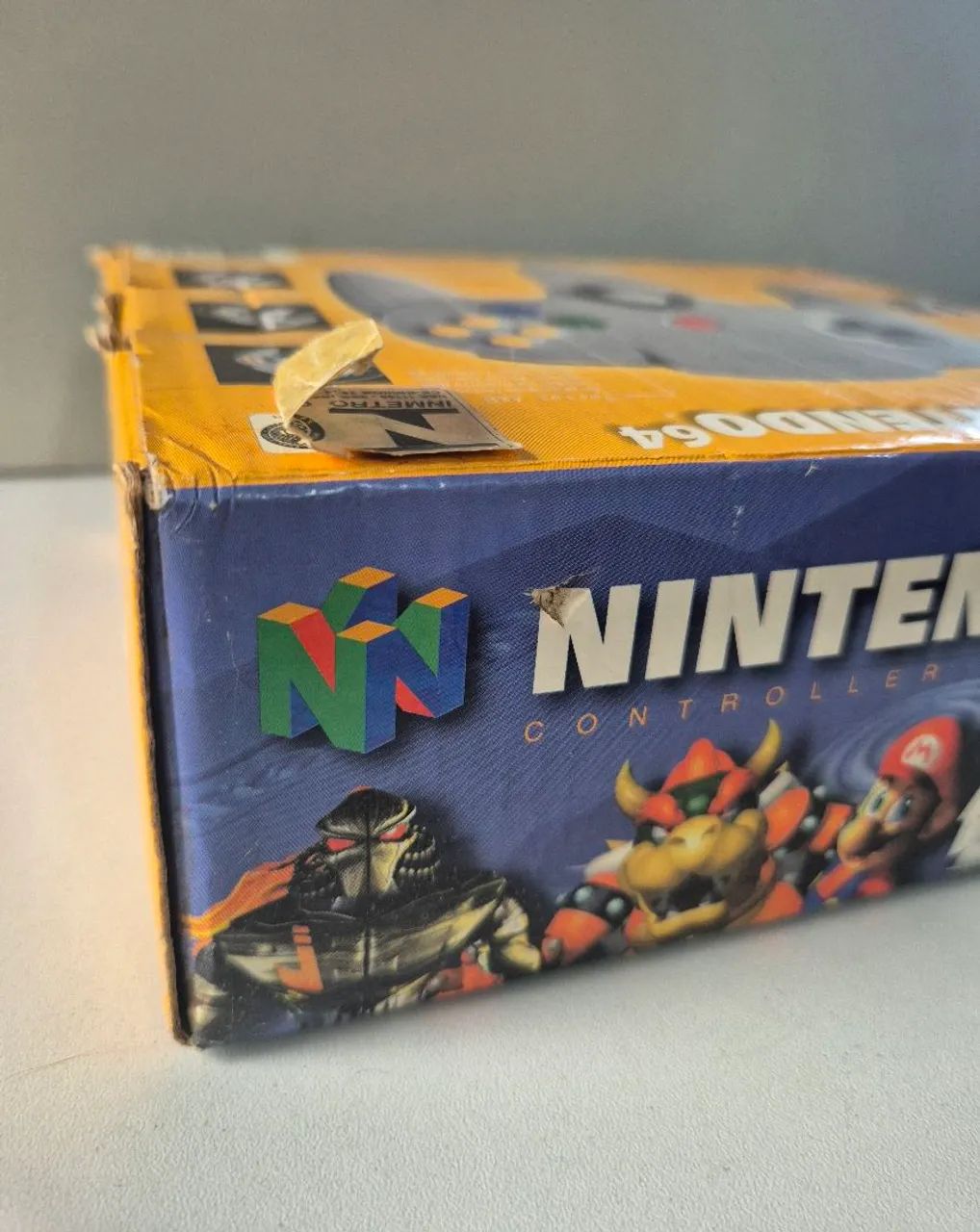 Controle Nintendo 64 Cinza com caixa original - Peças e Acessórios