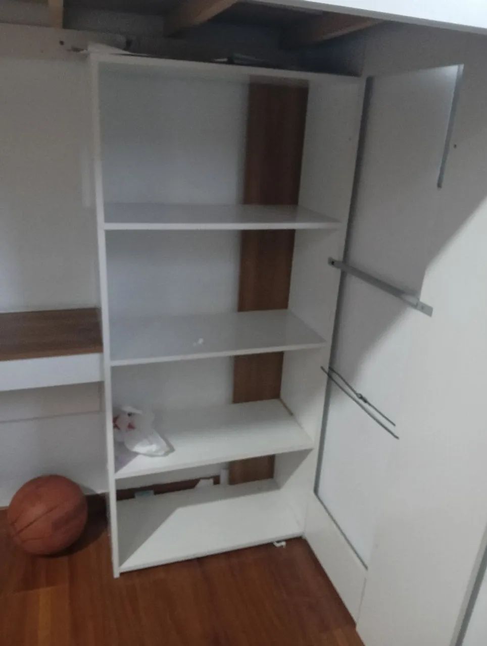 Cama de solteiro alta com escrivaninha - Foto 3