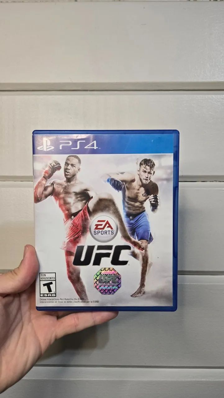 JOGO PS4 UFC FUNCIONANDO PERFEITAMENTE