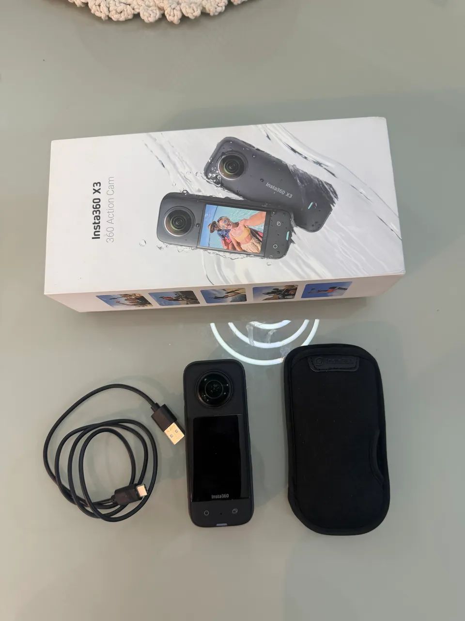 Câmera insta 360 x3  - Foto 2