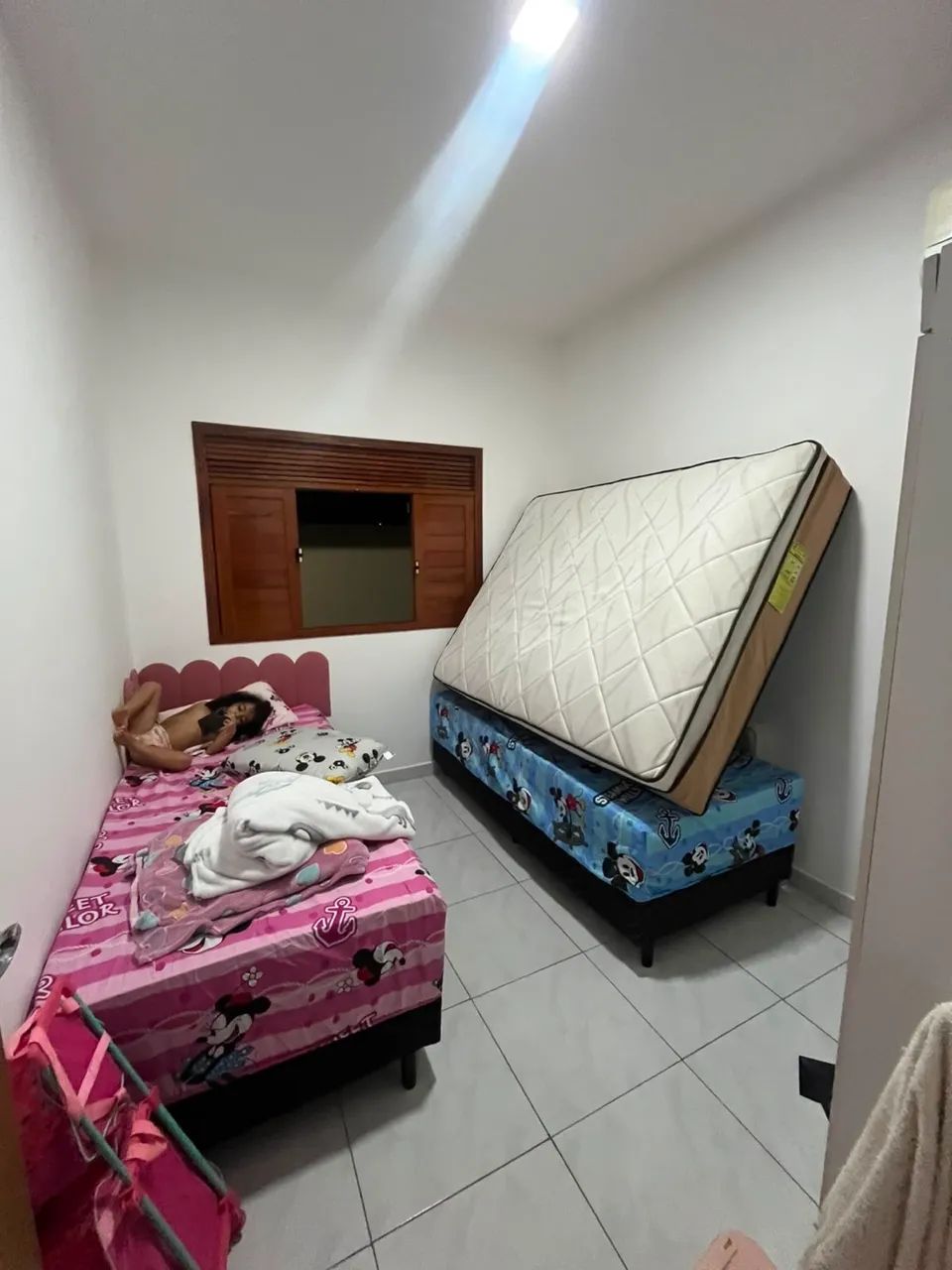 Cama casal Box