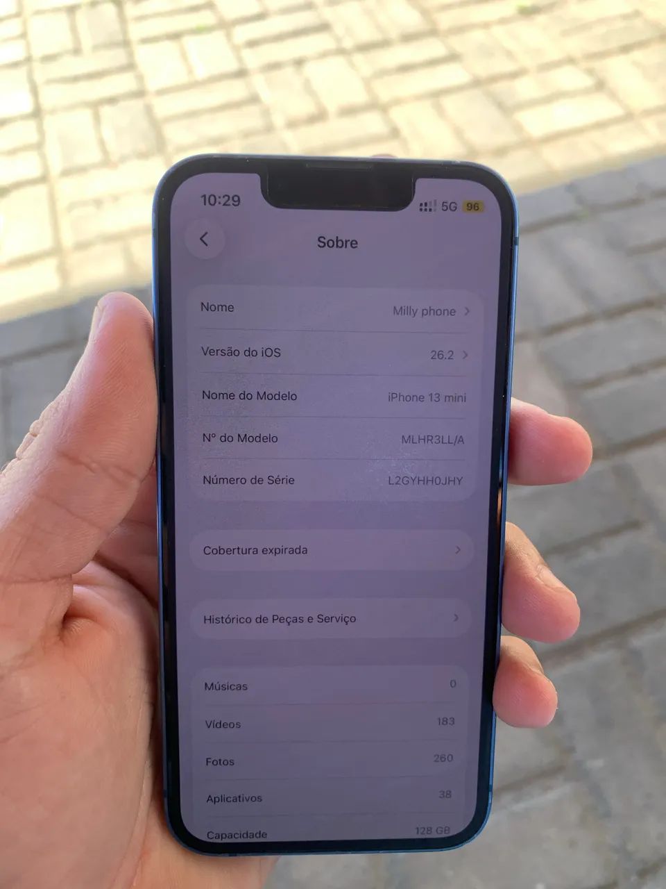 iPhone 13 mini 128 GB Azul - Foto 4