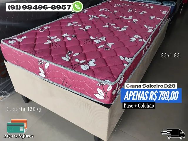CAMA DE SOLTEIRO D28