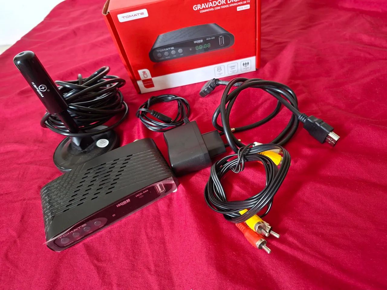 Tv de 32 polegadas com aparelho TV box  - Foto 4
