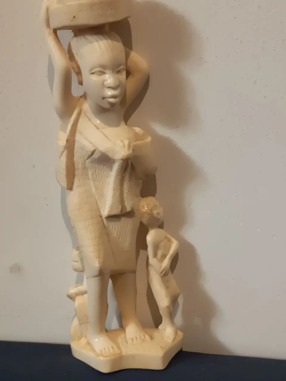 Estátua de marfim africano  - Foto 5