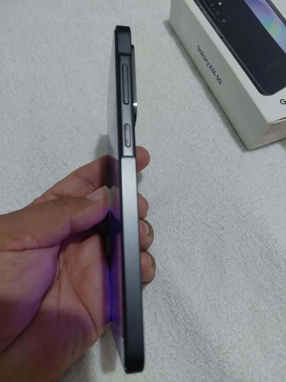 A36 128 gb com caixa nota e carregador $950 - Foto 2