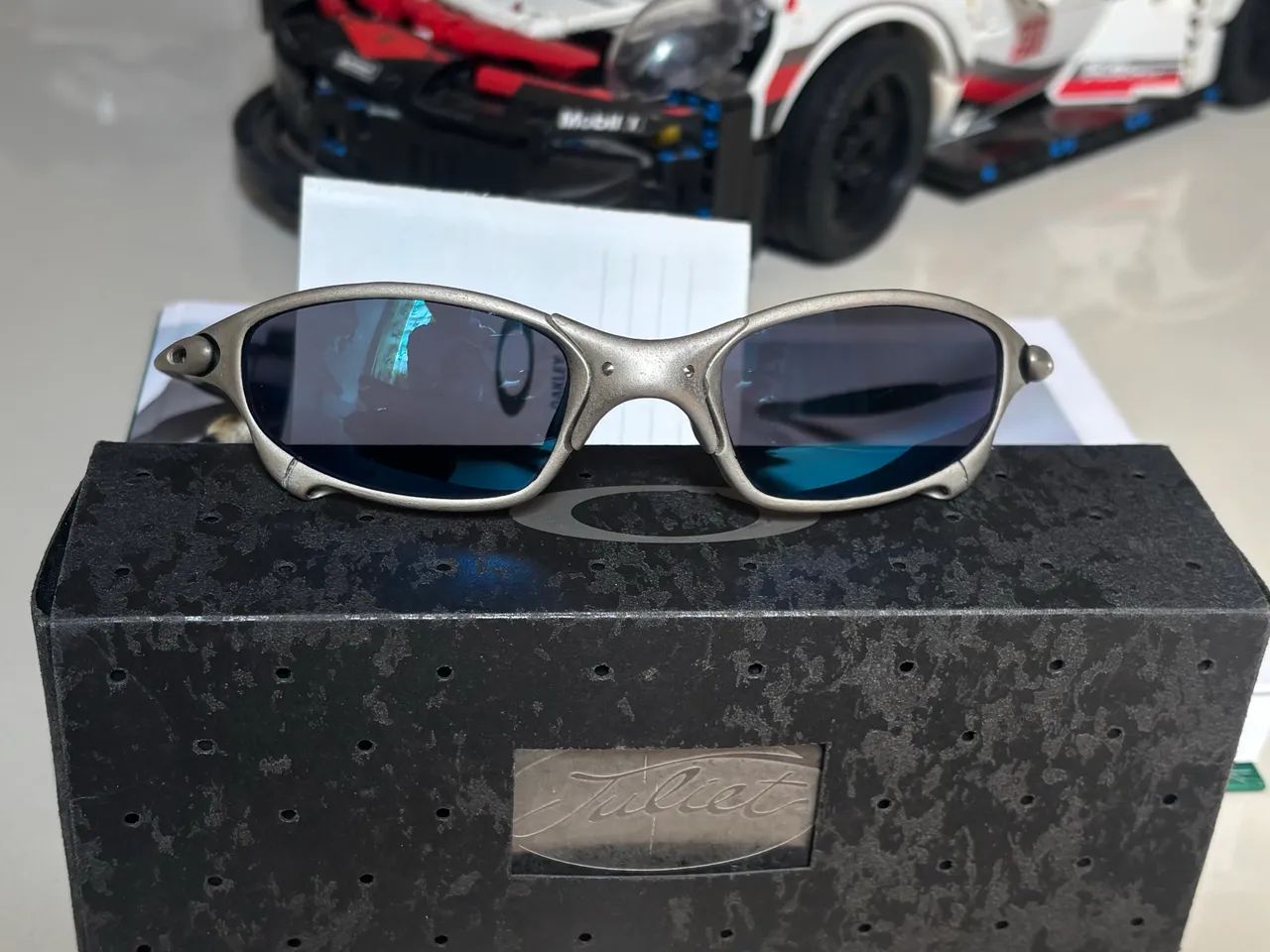 Oakley Juliet Plasma com caixa e manual