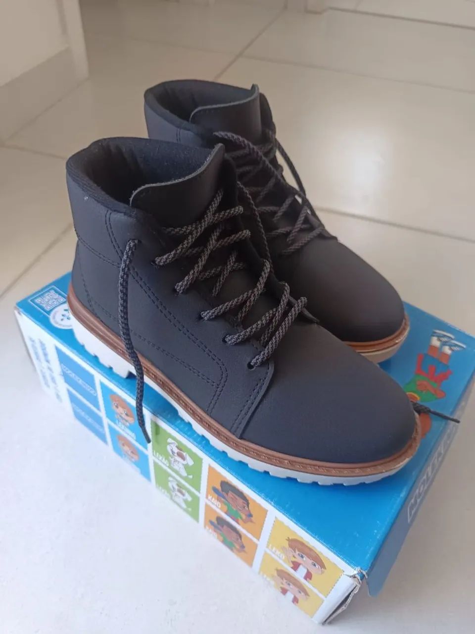 Bota infantil molequinho 
