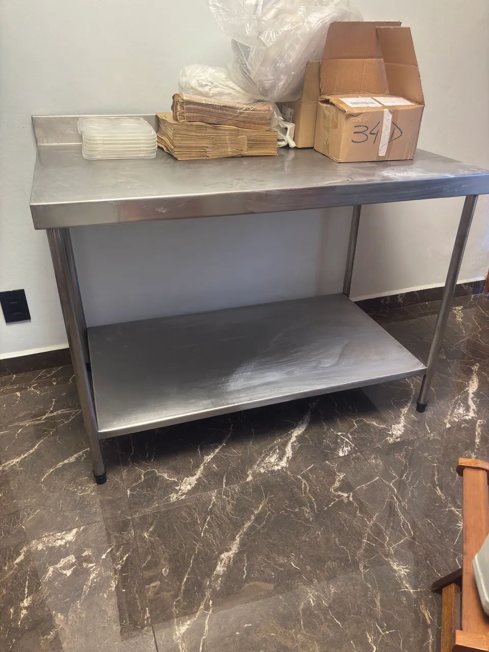 Mesas de inox para cozinha industrial  - Foto 3
