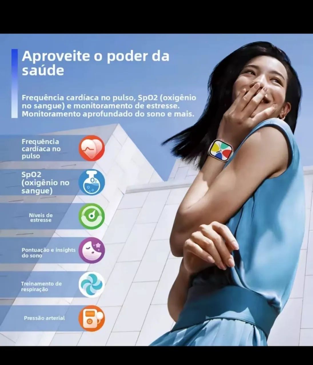 Smartwatch zeblaze btalk plus - Foto 3
