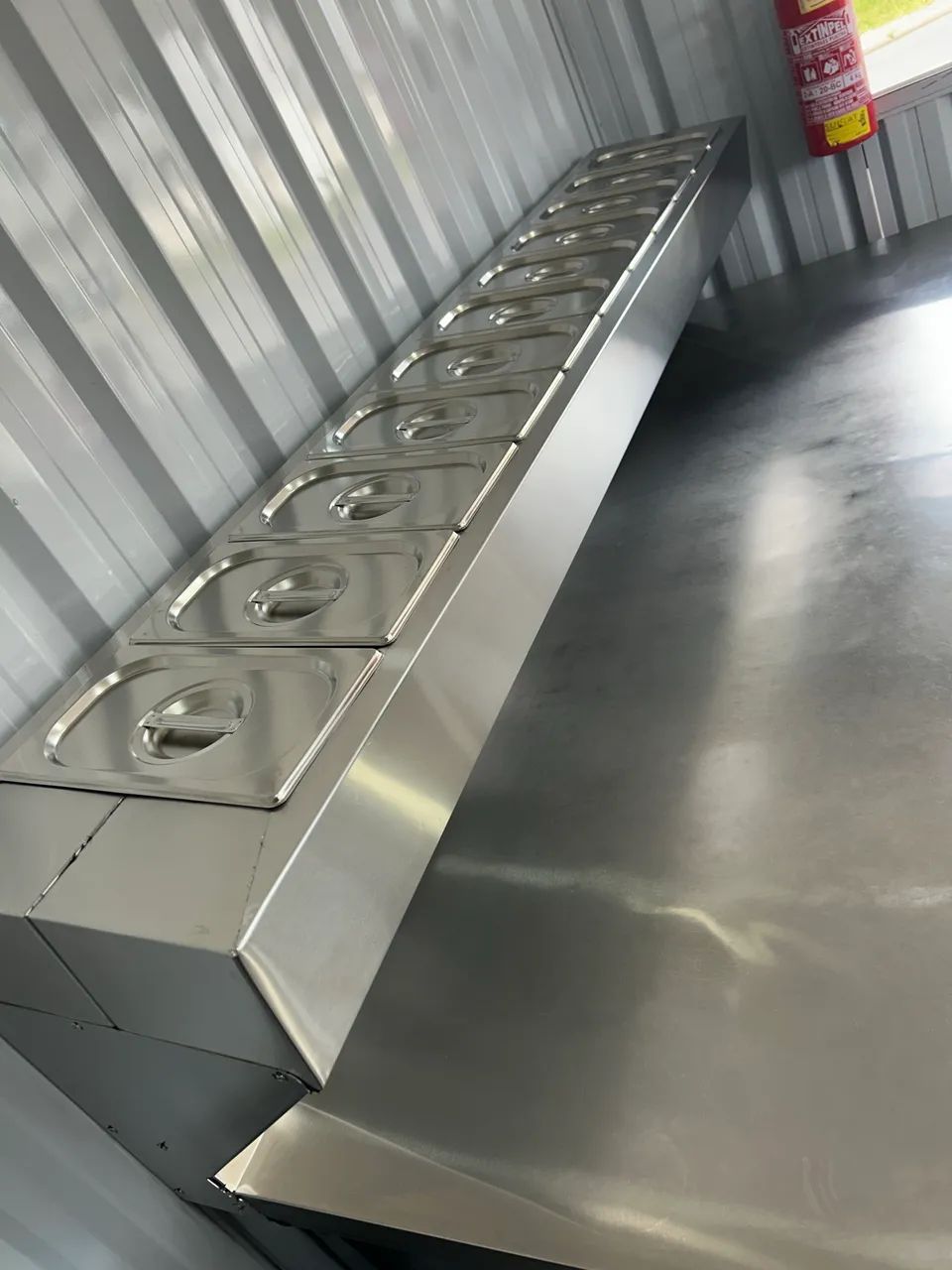 Balcão condimentador refrigerado 