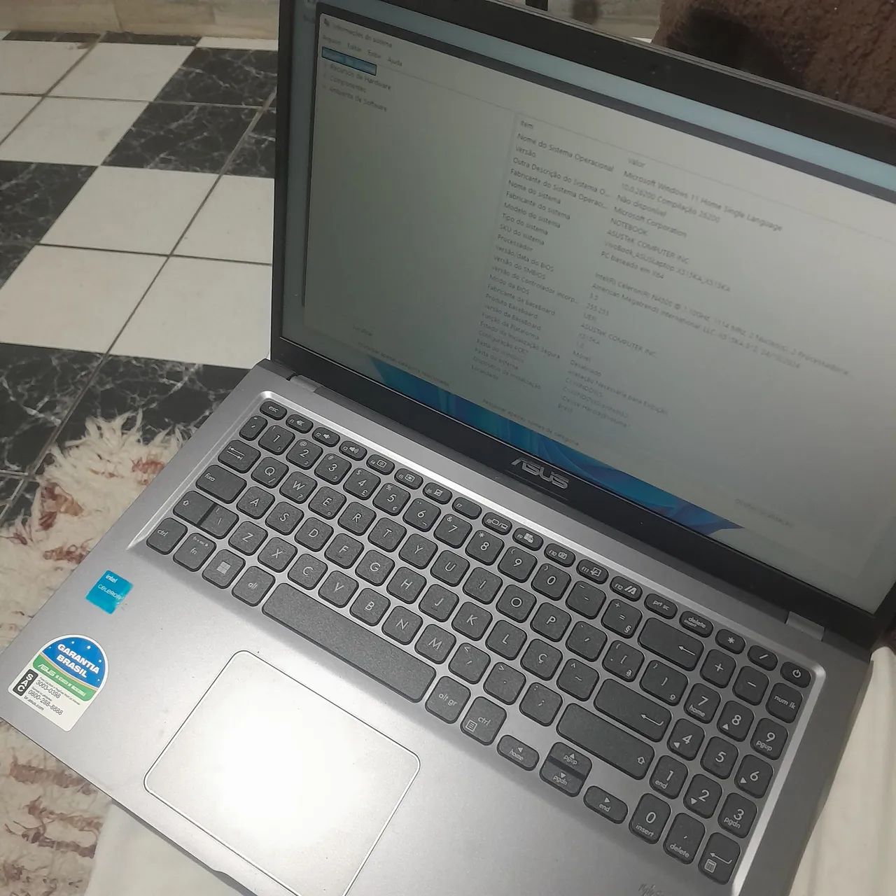 Notebook asus X515ka 