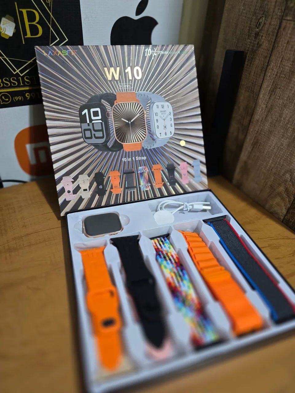 SmartWatch w10 kit completo  - Foto 3