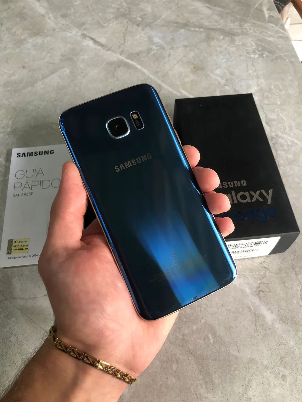 Samsung Galaxy S7 Edge Original + Caixa e Manual | Conservado - Foto 3