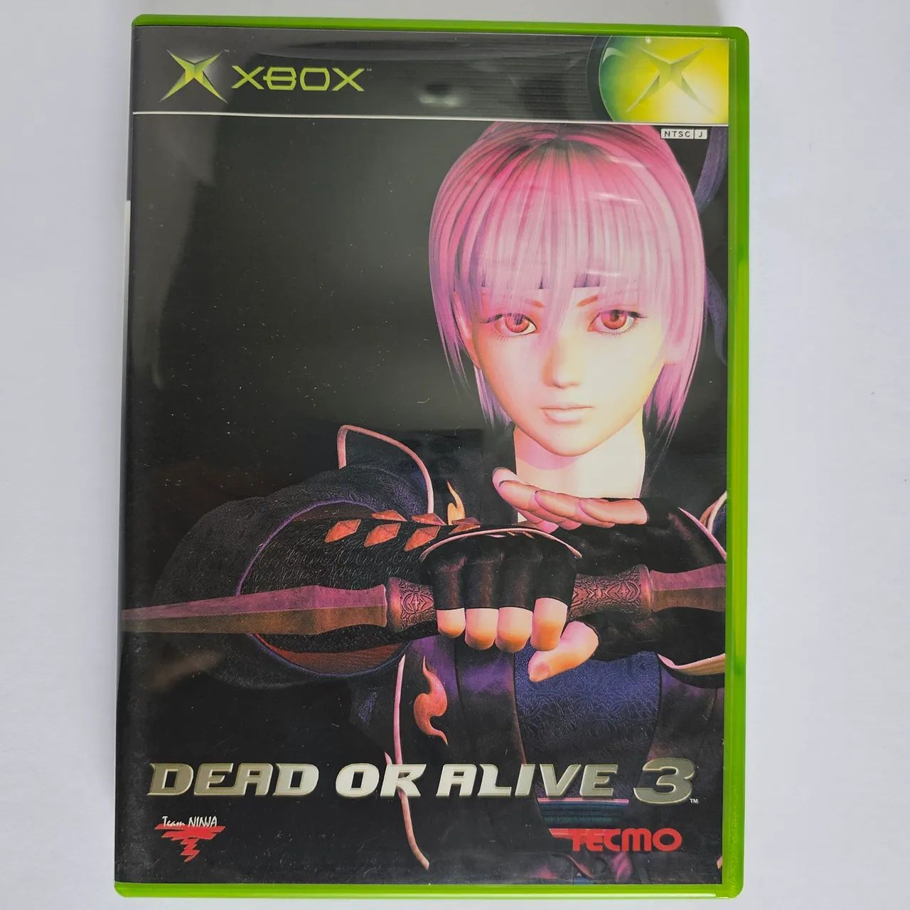 Dead or Alive 3 Xbox Original Japonês Completo em ótimo estado