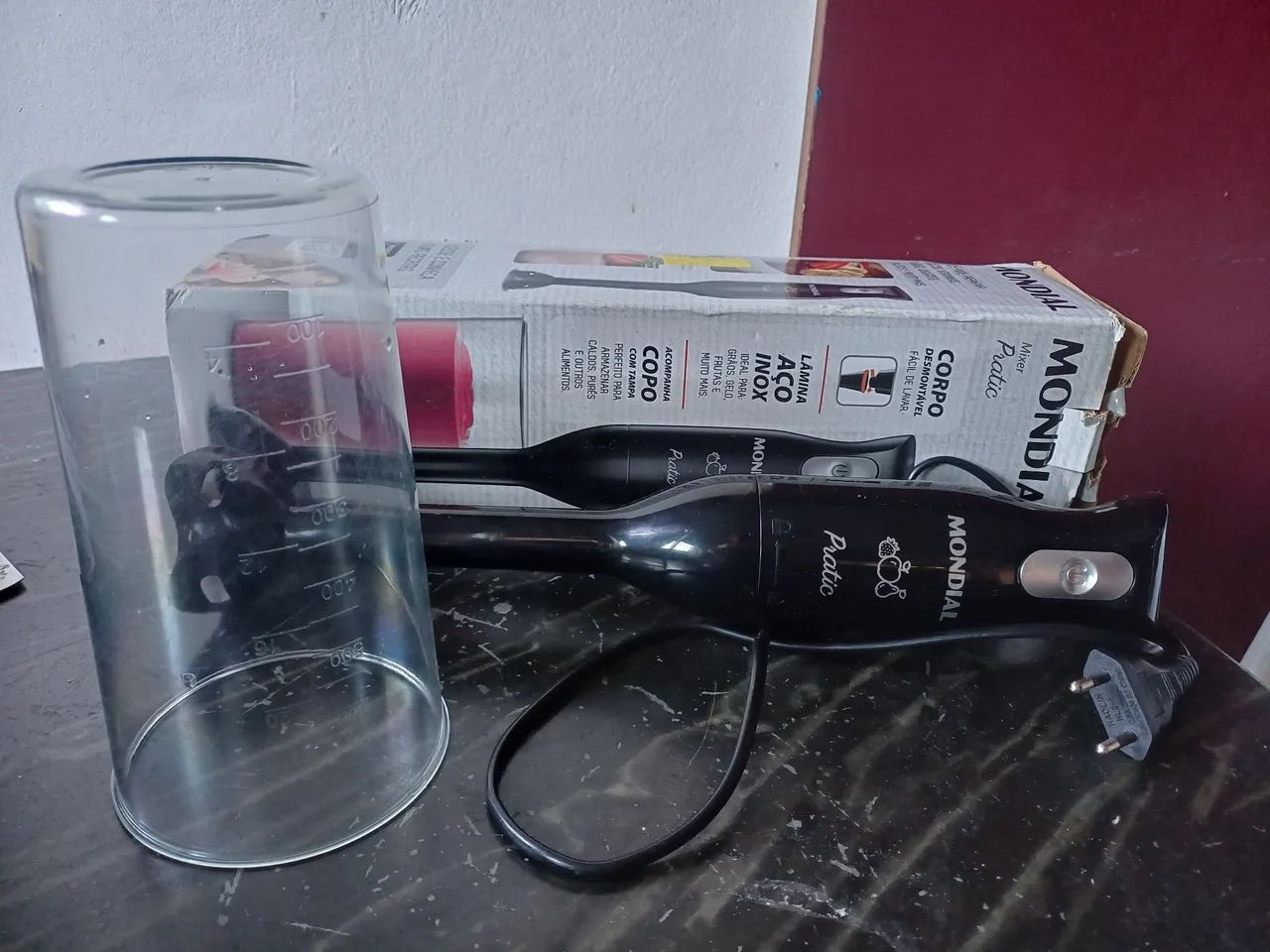 Mixer novo na caixa 