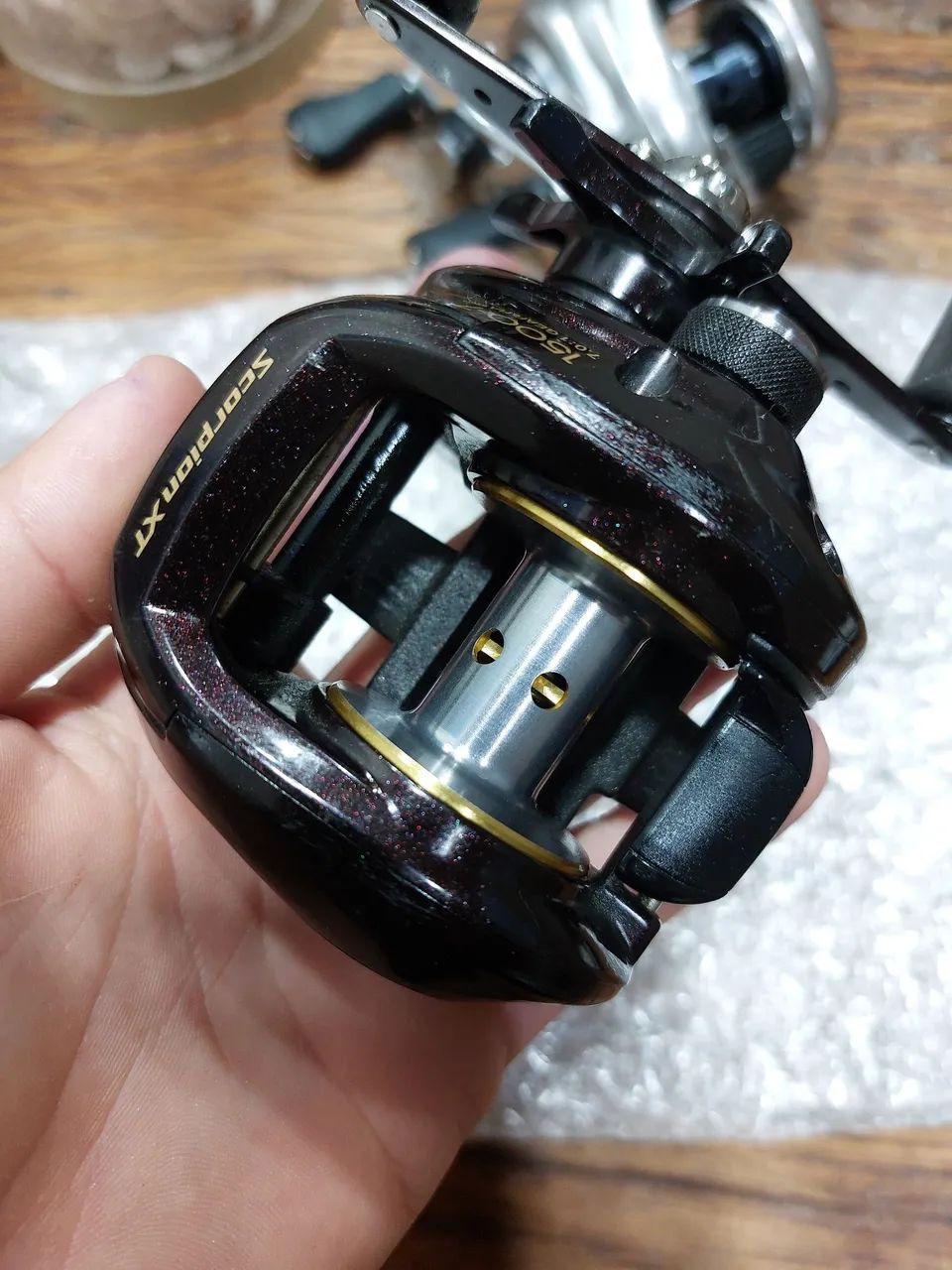 Carretilha Shimano Scorpion XT 1500-7 - Esportes Aquáticos