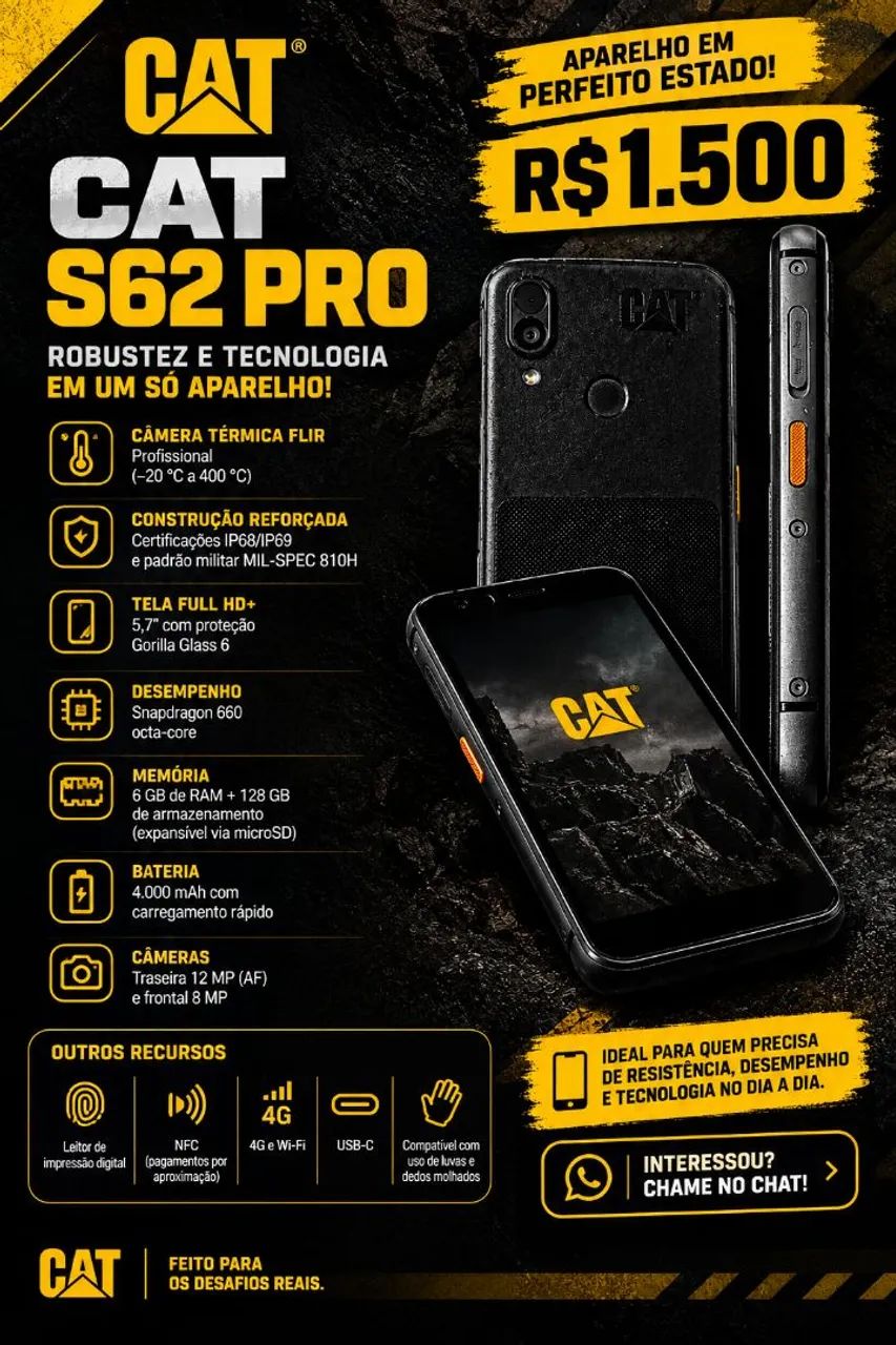 Caterpillar S62 Pro