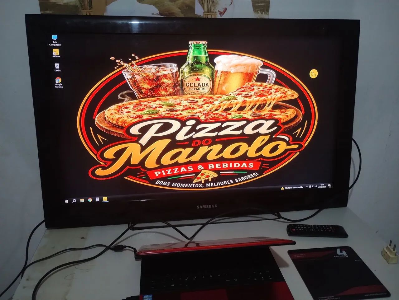 Vendo Tv Samsung 40 polegadas LCD
