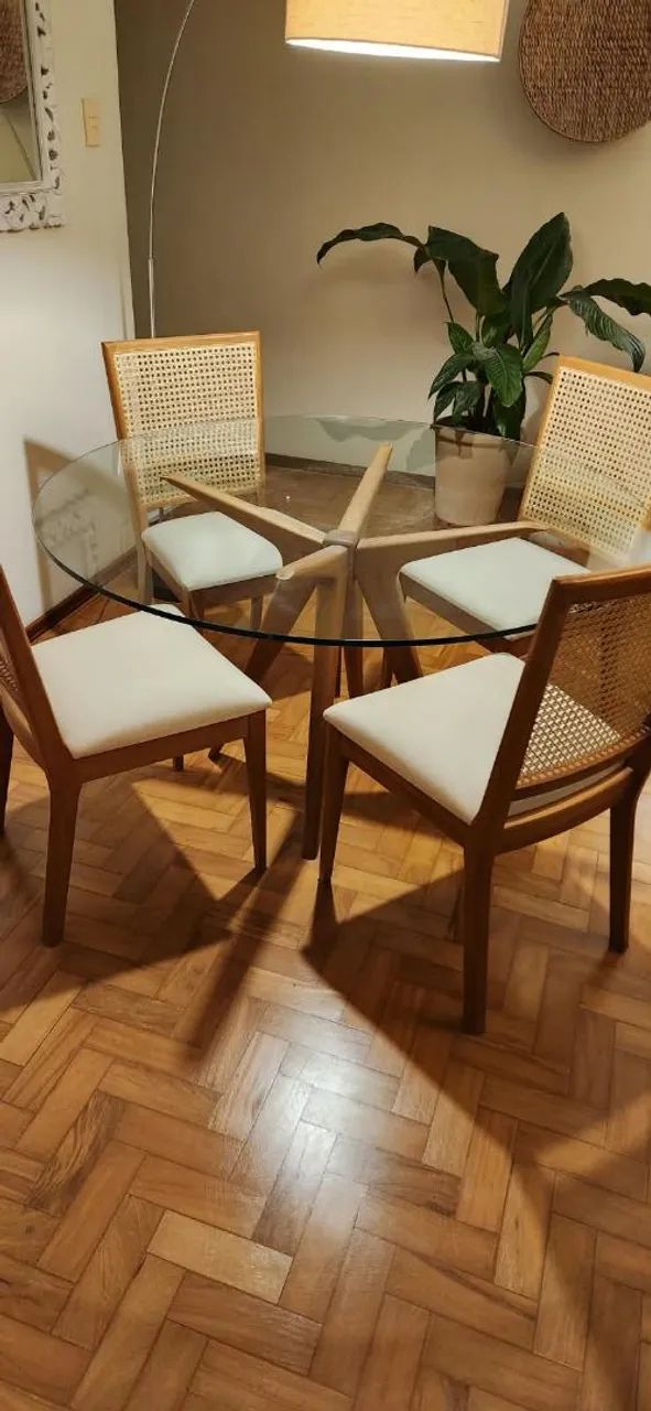 Mesa de Jantar 4 lugares - Dunelli - Foto 4