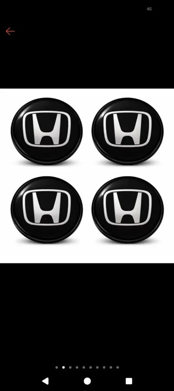 Adesivo do Honda Civic 4 unidade  - Foto 4